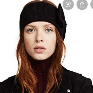 NWT Kate Spade black bow headband